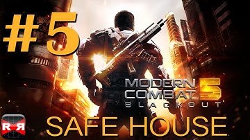 Modern Combat 5: Blackout - iOS/Android - Safe House - Walkthrough Gameplay Part 5