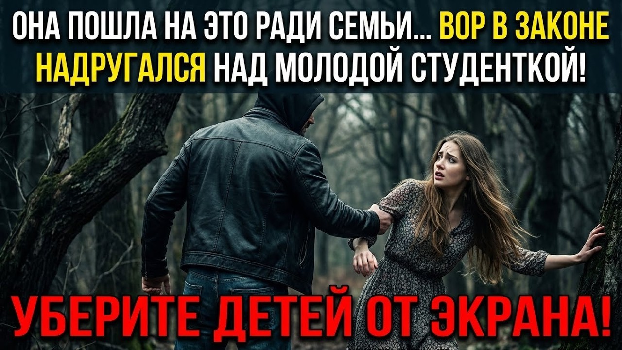 ВОР В ЗАКОНЕ заставил МОЛОДУЮ СТУДЕНТКУ выполнять "персональные задания" ЗА ДОЛГИ отца!