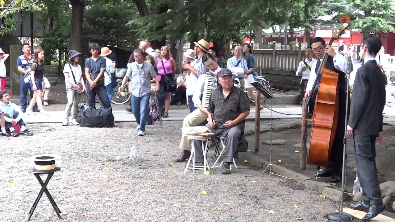 東京大衆歌謡楽団 浅草神社ライブ 2016.9.15