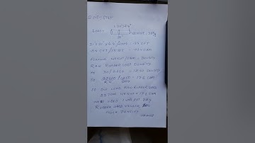 Logs density calculation