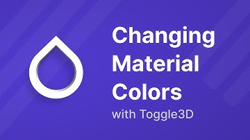How to change material colors with Toggle3D