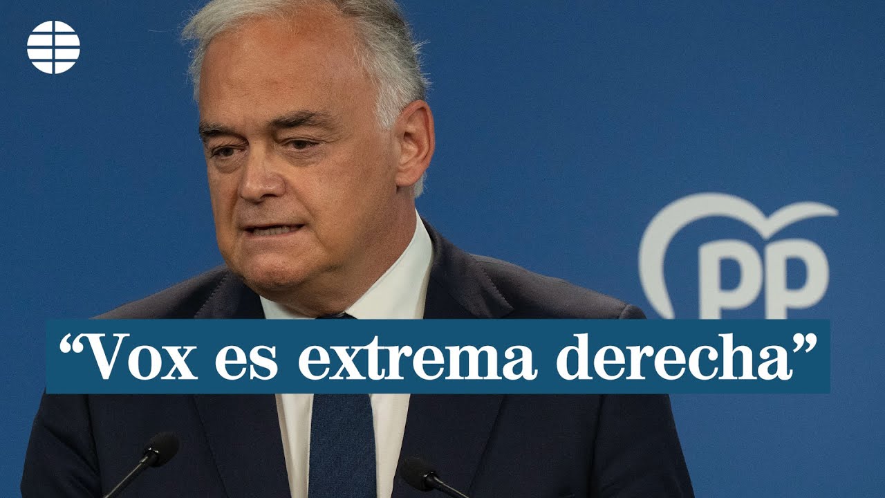 González Pons: "Vox no es el PP, es un partido de extrema derecha" - YouTube
