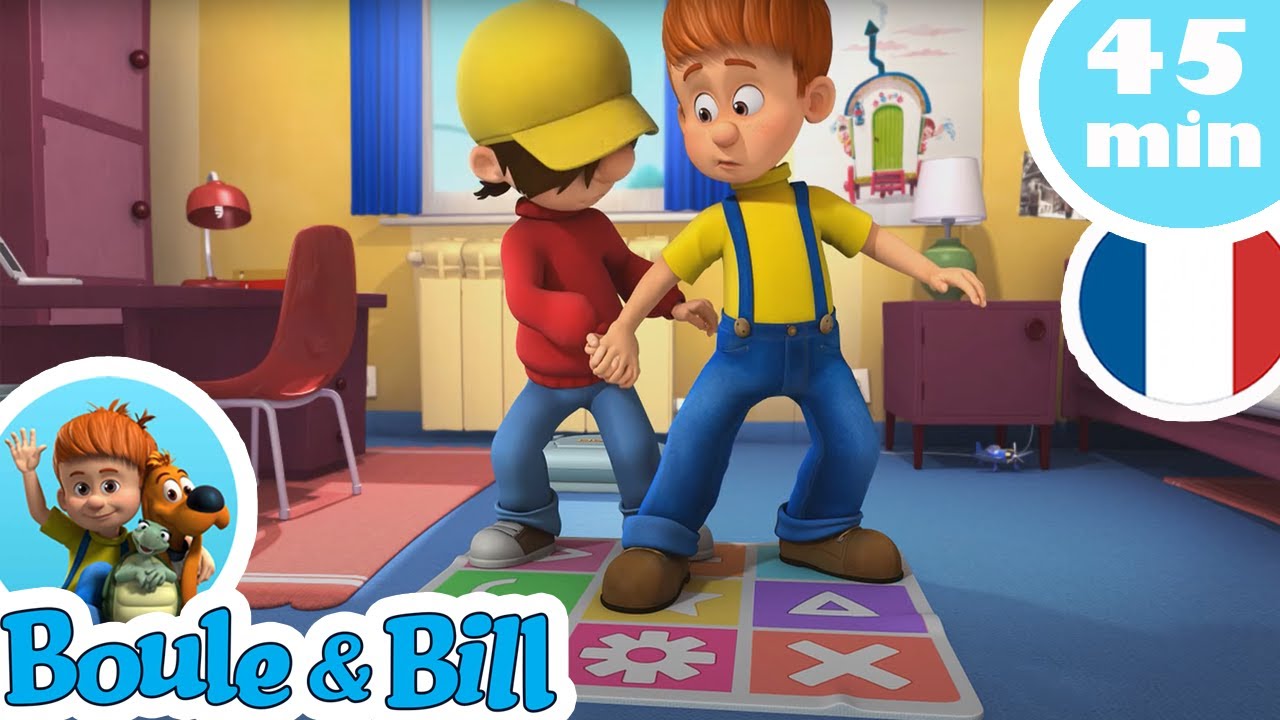 😏 Boule veut battre Bill à Twister 🎲 - Nouvelle compilation Boule et Bill FR