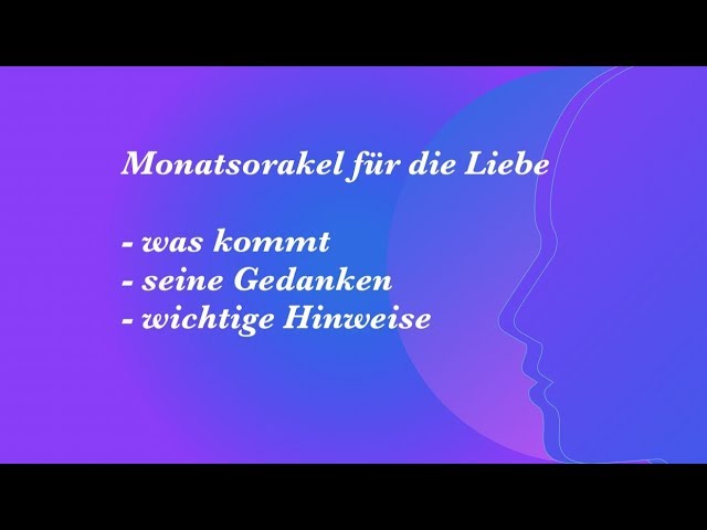 Monatsorakel Der Liebe Fur Marz 19 Youtube