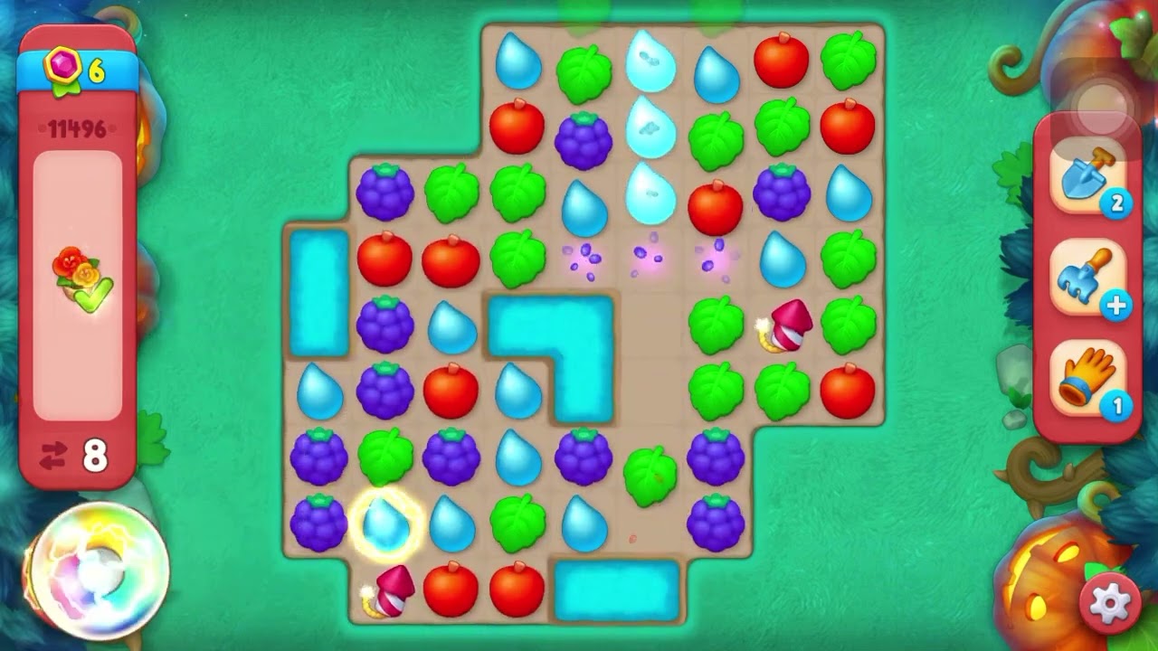 その他 garden scape GardenScapes Level 11496 no boosters - YouTube