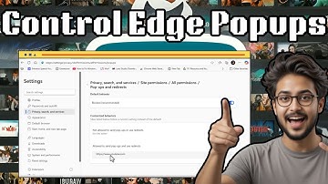 Pop-upblokkering in Microsoft Edge in- of uitschakelen | Complete handleiding (2025)
