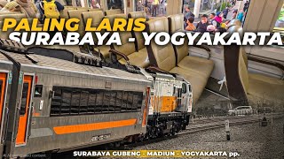 RIDING THE FAVORITE SURABAYA - YOGYAKARTA TRAIN! Only 4 Hours to Yogyakarta on the Afternoon Sanc...