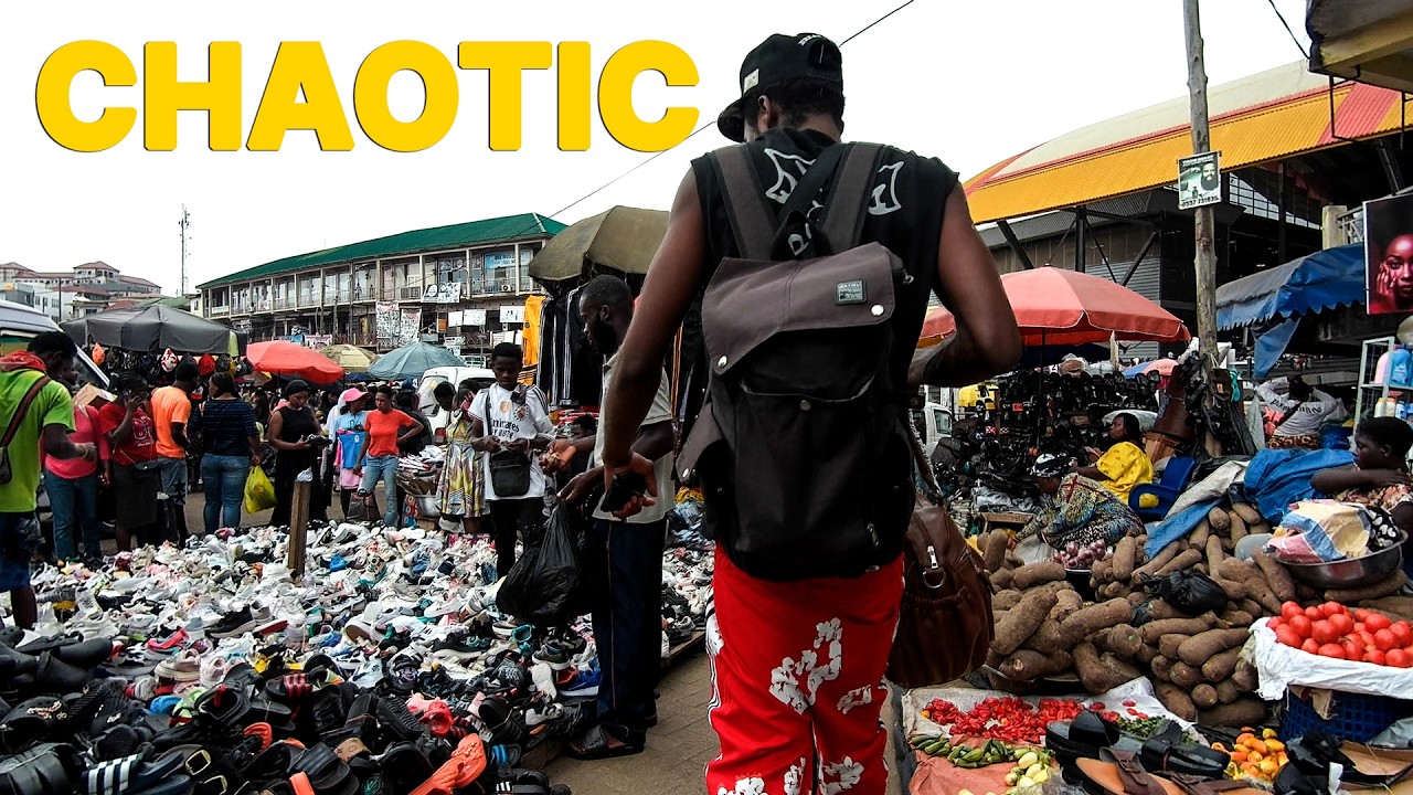 ASMR 4K WALK in Kumasi Ghana | Buying and Selling EVERYWHERE