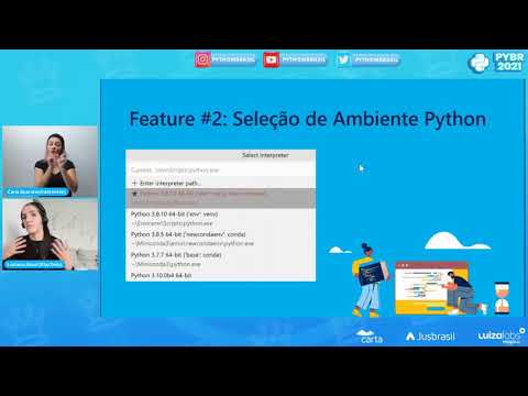Python em VS Code: 11 features e um segredo - Luciana Abud [PyBR2021]