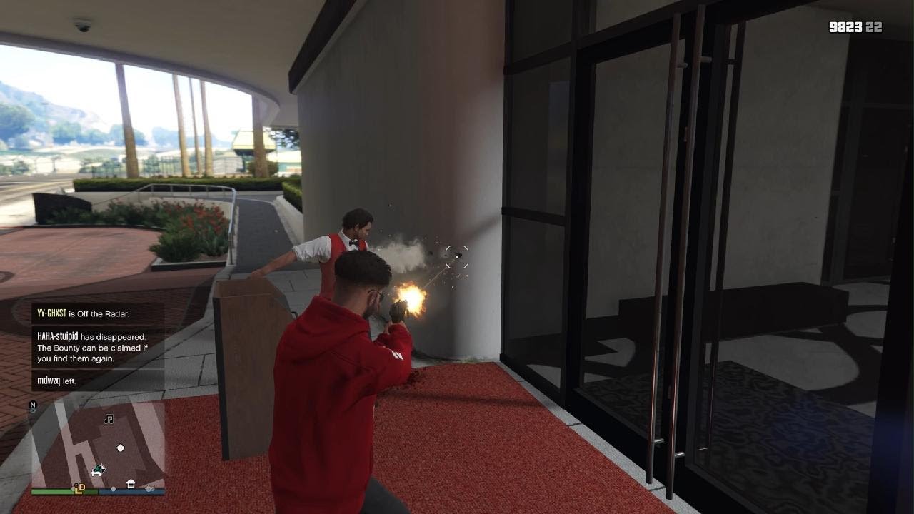 The casino valet is invincible | GTA 5 funny moments