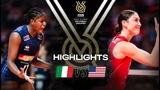 🇮🇹 ITA vs. 🇺🇸 USA - Highlights | Women's OQT 2023