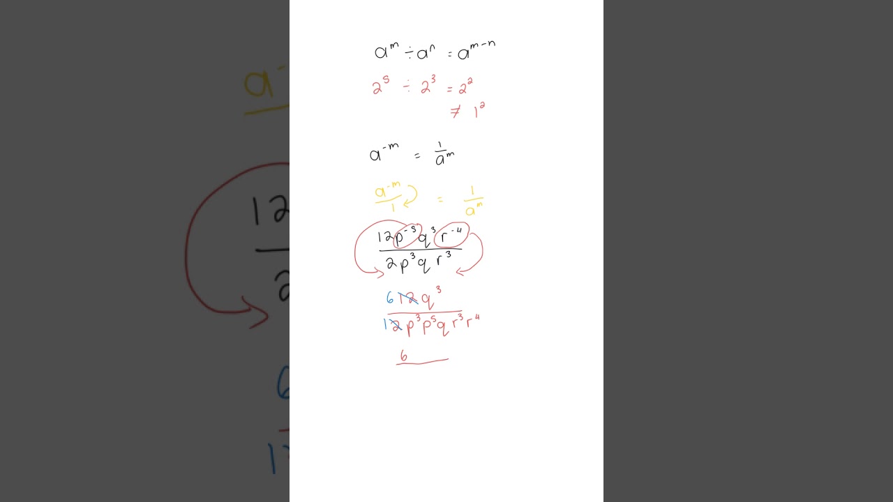 Gr. 9 Wiskunde: Eksponente