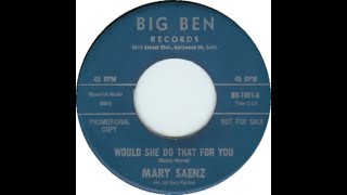 Famous Mary Saenz — Would She Do That for You  Feb. 1965 Net Worth