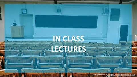 In Class Lectures Google Slides Theme - PowerPoint Template PPT