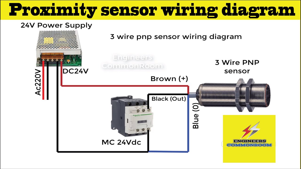 3 Wire Proximity Sensor Wiring Diagram, Prox Switch Wiring Diagram
