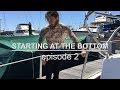 Sailing Vessel Triteia - Starting At The Bottom - Episode 2 - Cleaning the Bottom of a Sailboat