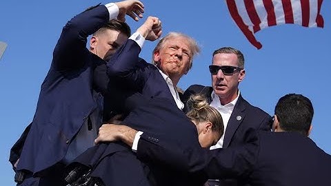 Donald Trump fue herido por disparos en un mitin en Pensilvania