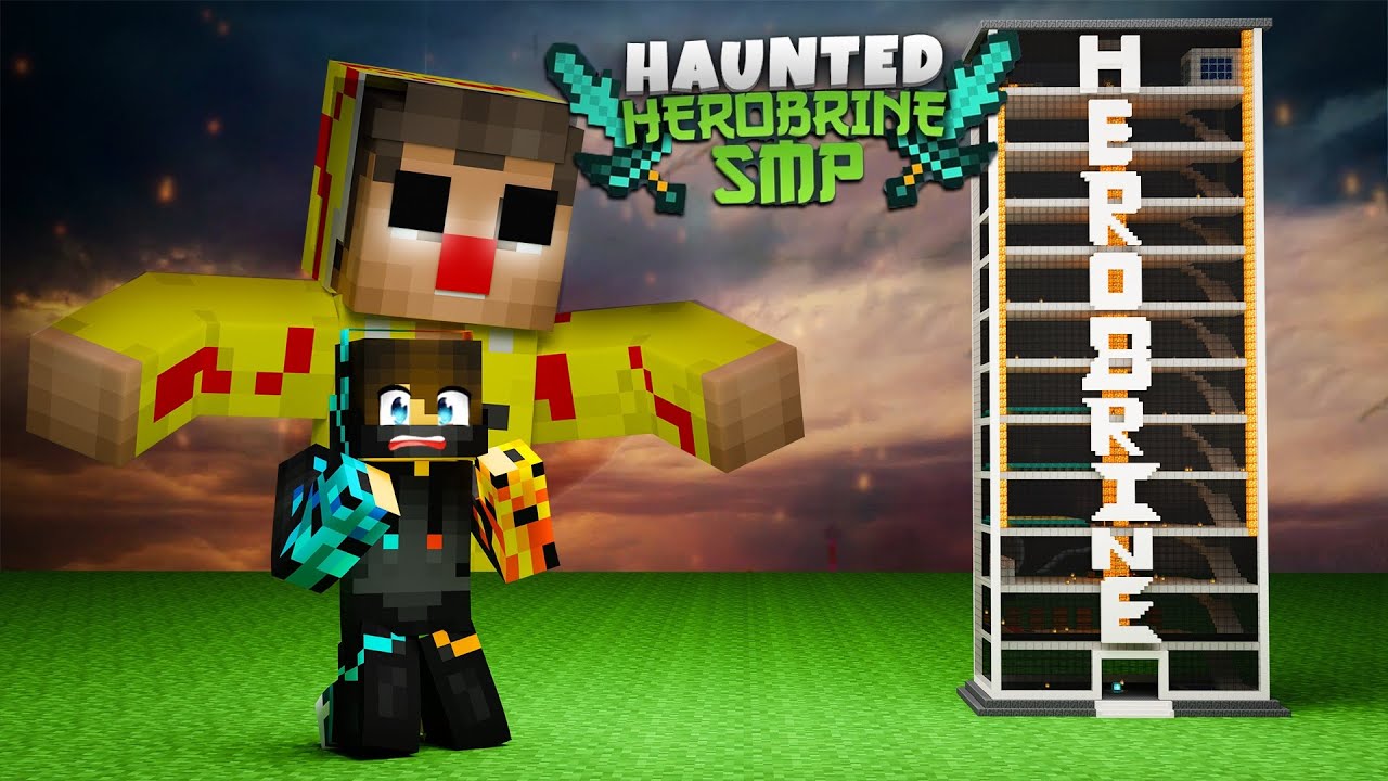 Herobrine SMP  Minecraft Skin