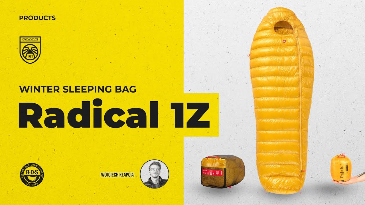 Meet our down sleeping bag Radical 1Z | PAJAK - YouTube