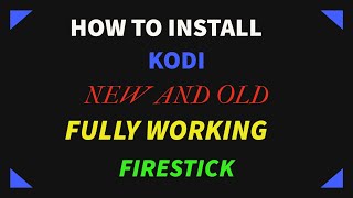 How to install Kodi new and older versons on the Firestick screenshot 4