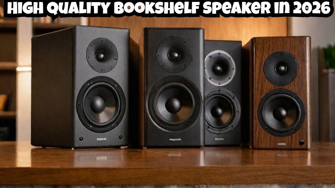 Top 5 Best High Quality Bookshelf Speaker in 2026