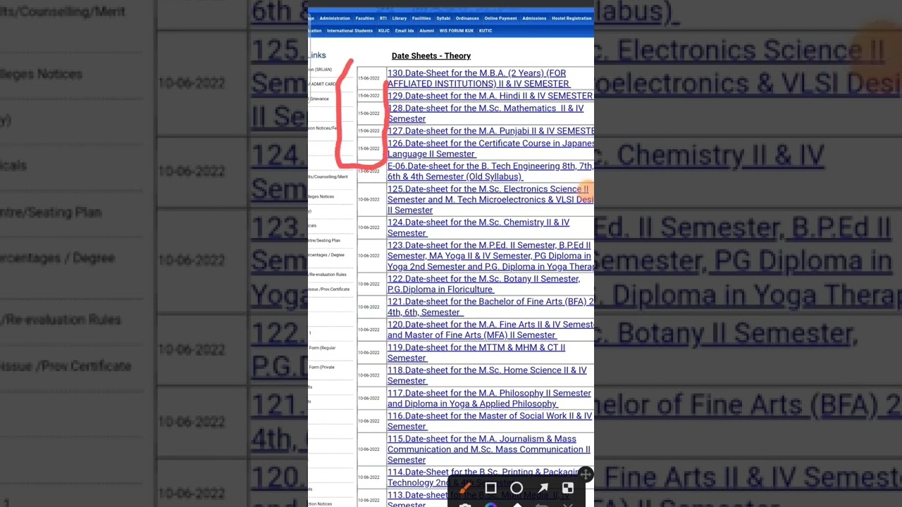 DATESHEET INFORMATION 