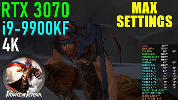 Prince of Persia (2008) RTX 3070 & 9900K 4.6GHz - Max Settings 4K