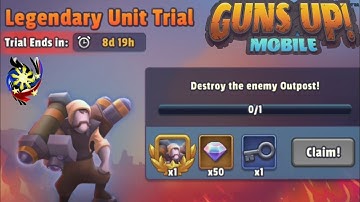 Guns Up Mobile (The New Legendary Unit Javilineer is Op and very useful in Raid🔥)