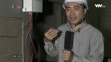 Truyền hình VTV3 nói về  người sáng chế  ra thiết bị xử lý  cáu cặn.