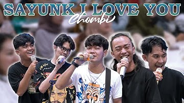 SAYUNK  I LOVE YOU - CHOMBI | LIVE NGAMEN MENOEWA KOPI BY TRI SUAKA, ZIDAN, NANDO, HANIF, NASA