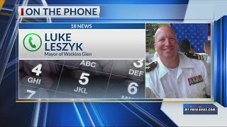Watkins Glen Mayor Luke Leszyk provides update on power outage