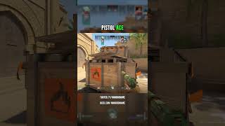 pistol ace on mirage #shorts #counterstrike #csgo #cs2 #кс #ксго #кс2 #контрстрайк #cs2premier