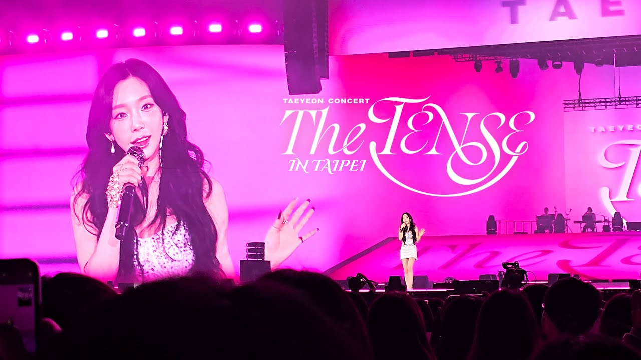 TAEYEON CONCERT - The TENSE in Taipei - part.1 [250316 台北場] [FanCam] [4K]