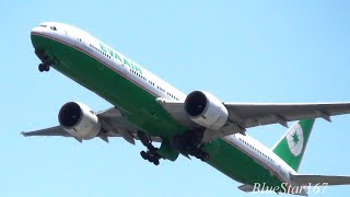 Eva Airways Boeing 777-300Er B-16705 Takeoff From Kixrjbb Osaka - Kansai Rwy 06R