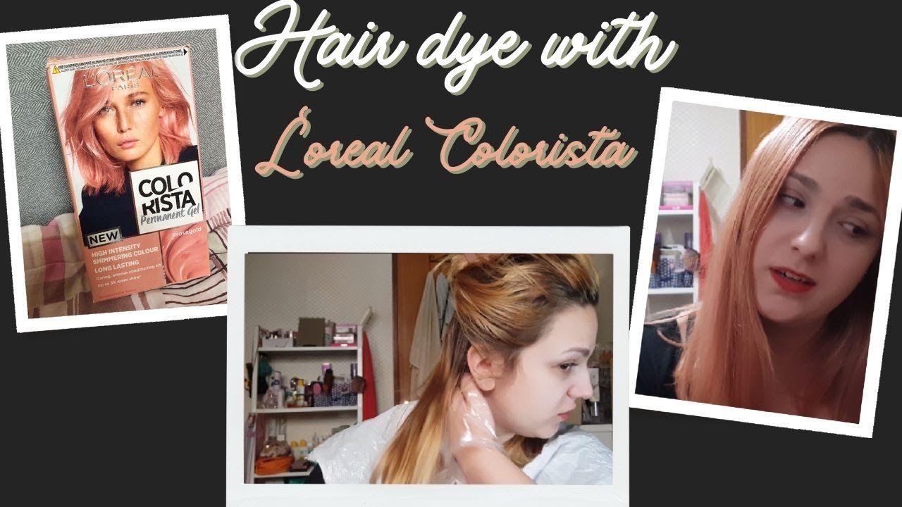 L'Oréal Colorista Coloration Permanente Pinkhair - Rose Gold - 60+60+40 Ml - Neuf