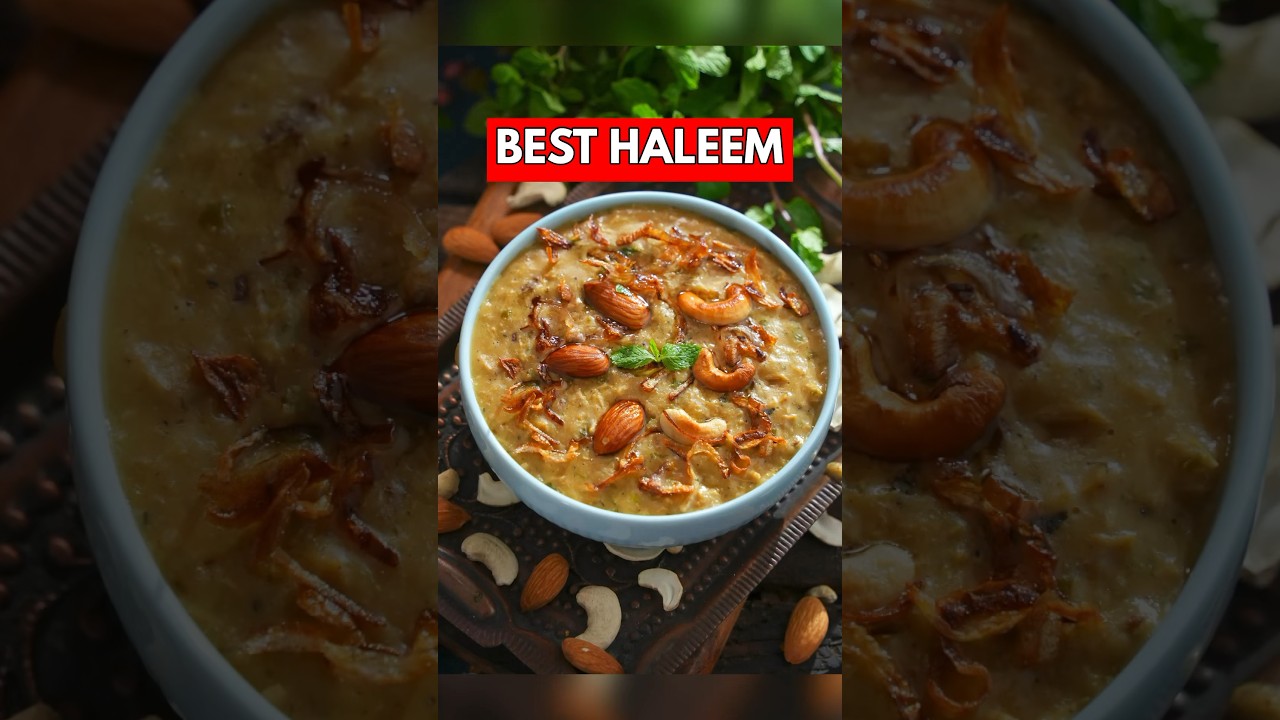 Hyderabad Special Haleem Recipe !!