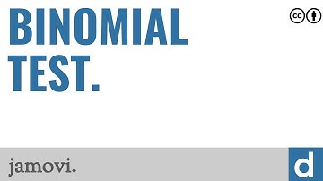 Binomial test — jamovi