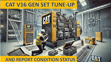 How to Implement the CAT 3516 V16 Gen Set Maintenance & Tune-Up Procedure & Monitor Condition Status