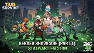 Tiles Survive ALL GREEN faction heroes revealed, skills, and weapons (part 1) screenshot 5