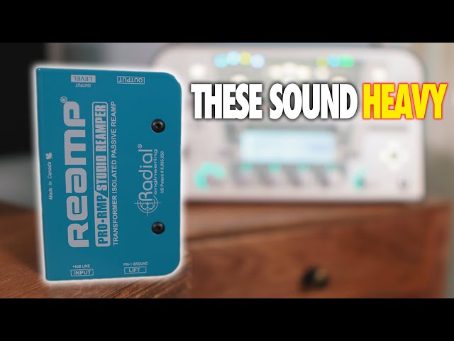 Reamping HIGH GAIN Guitars | Radial Pro RMP - YouTube