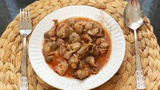 Chicken Gizzard Recipe Like Turkish Delight With Pressure [HOW TO COOK CHICKEN GIZZARD PRACTICAL]