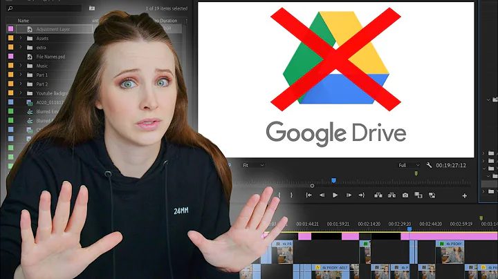 why you should STOP using Google Drive !! (Remote Creative Work Solution with Synology)