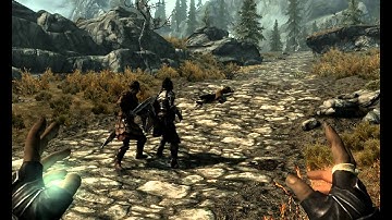 Skyrim Fr - sort rocket et résurrection (Mod)