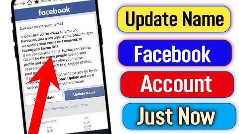How to send Facebook Id on Update Name 2023 | update name new trick | fb account on Update name 2023