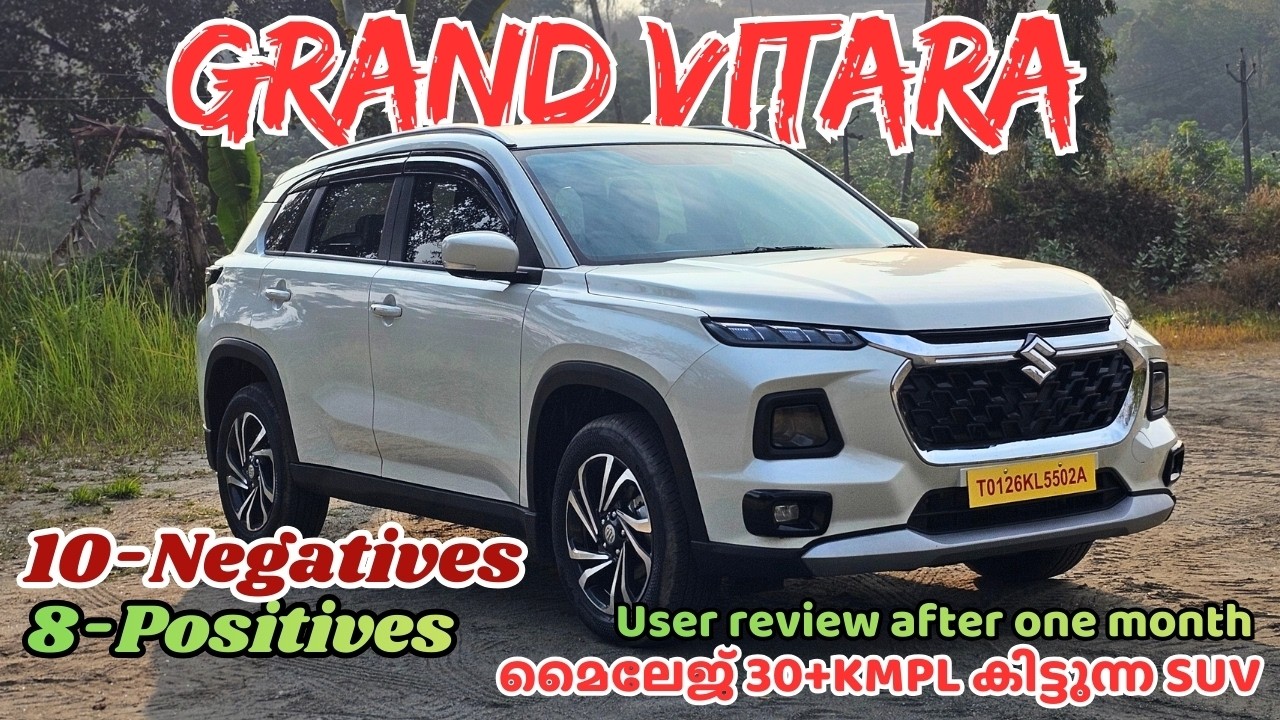 Maruti Grand Vitara Delta Plus Ownership Review | 10 Negatives and 8 Positives | 30 Kmpl മൈലേജ്