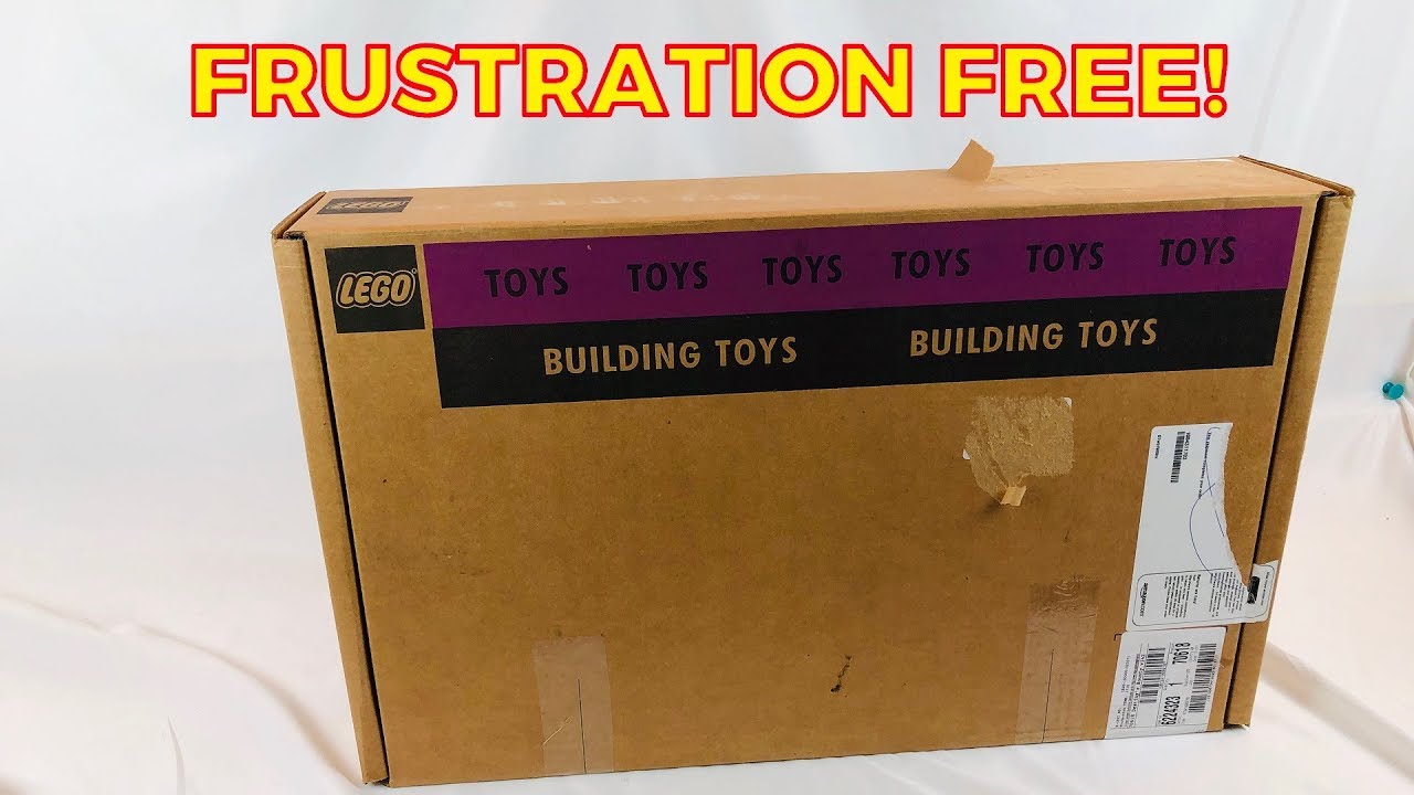 Amazon Frustration Free Packaging Lego Haul 60 Youtube