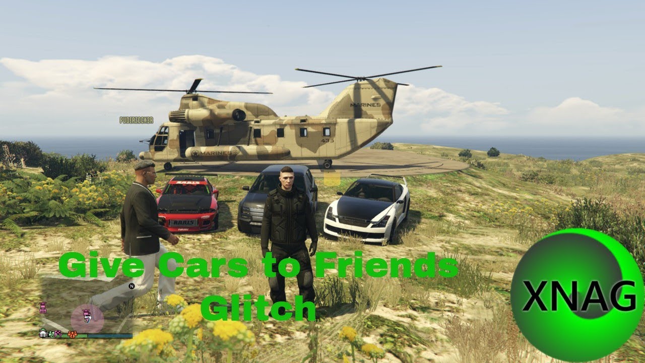 Give Cars To Friends Glitch Deutsch