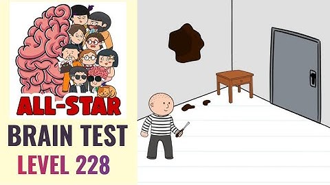 Brain Test All Star Level 228 | He must unlock that door | Walkthrough