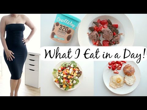 What I Eat in a Day to Lose Weight! with calories/no dietary restrictions