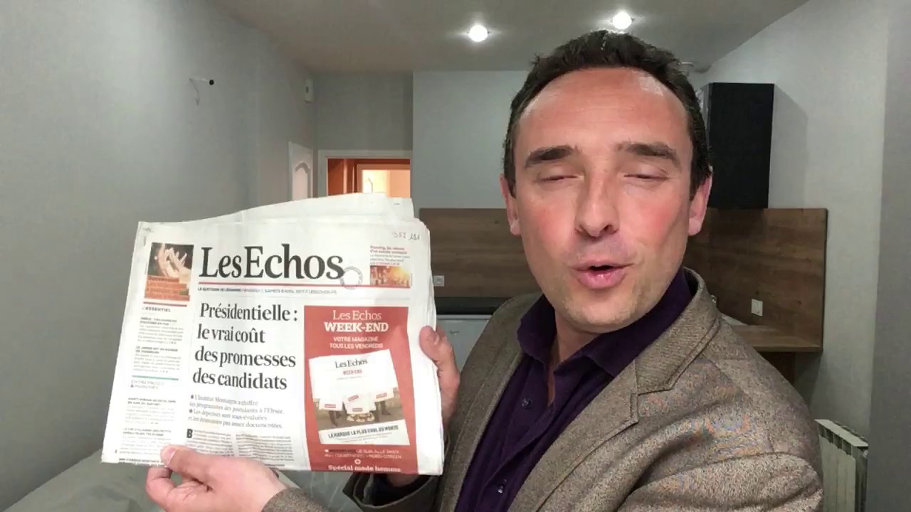 Mon interview dans le journal Les Echos - YouTube